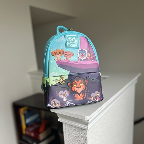 New Funko Pop! by Loungefly The Lion King Pride Rock Mini Backpack - Picture 13 of 16